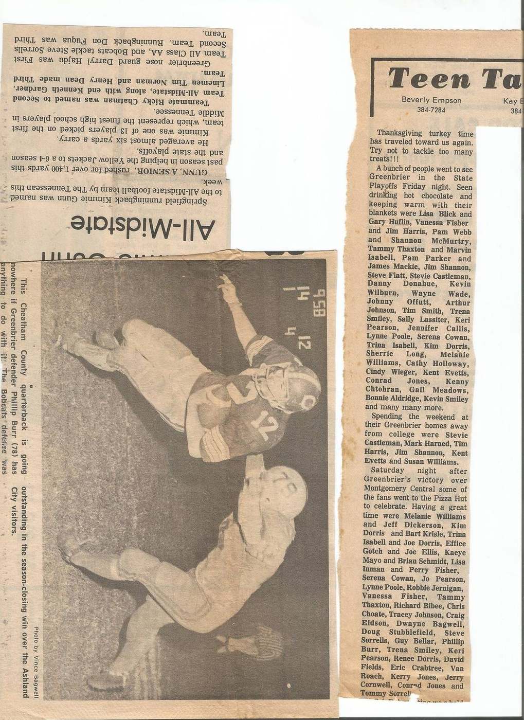 1977 Greenbrier All-Midstate honors