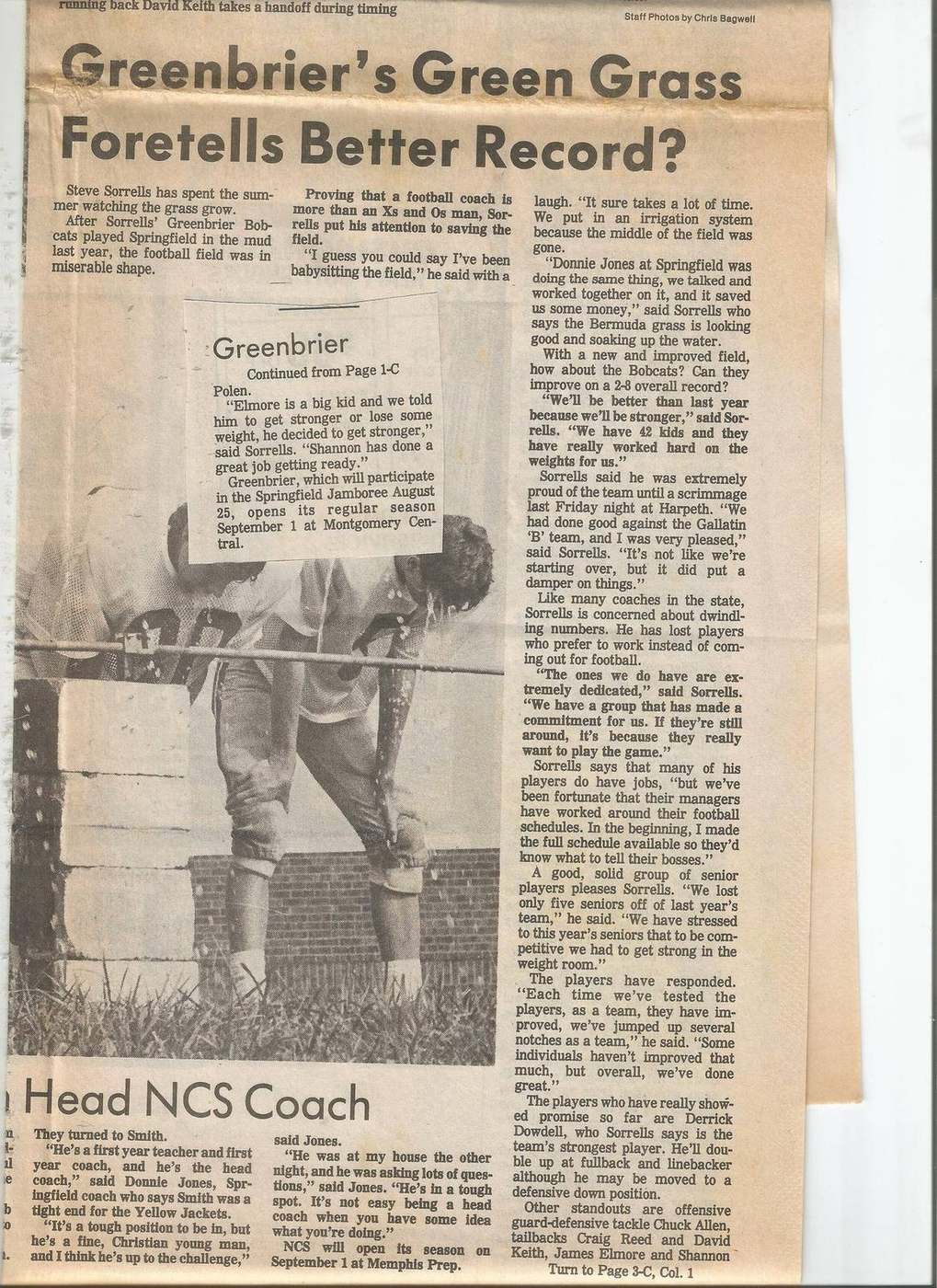 1989 Greenbrier preseason Green Grass feature