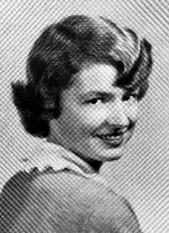 Myrtle Bellar Ayers in the portrait published by the Greenbrier Athletic Hall of Fame