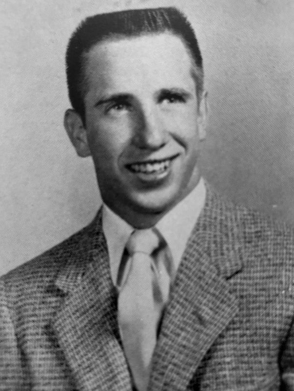 Nalan Fox in the portrait published by the Greenbrier Athletic Hall of Fame