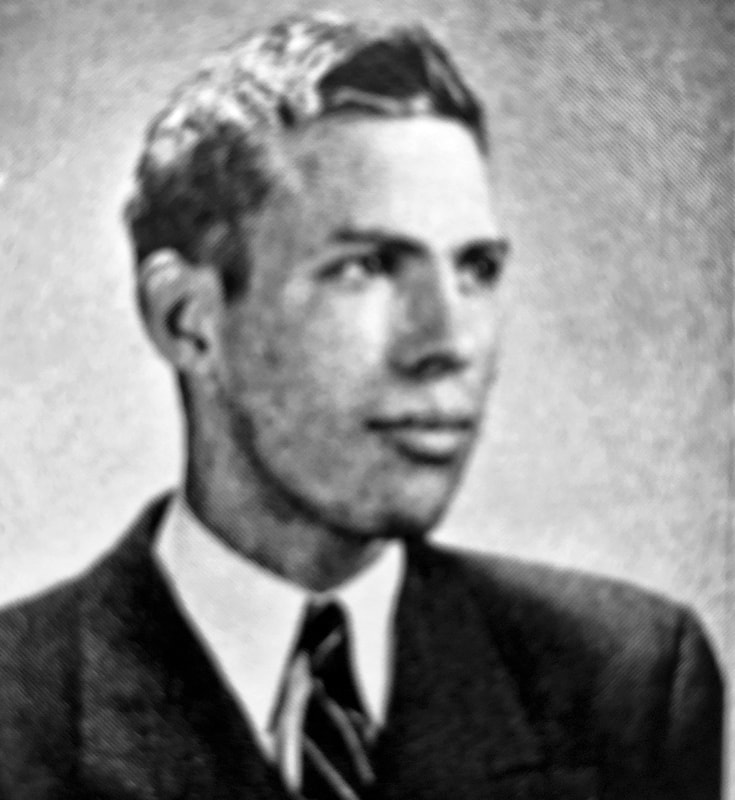 Hugh Johnson portrait preserved by the Greenbrier Athletic Hall of Fame