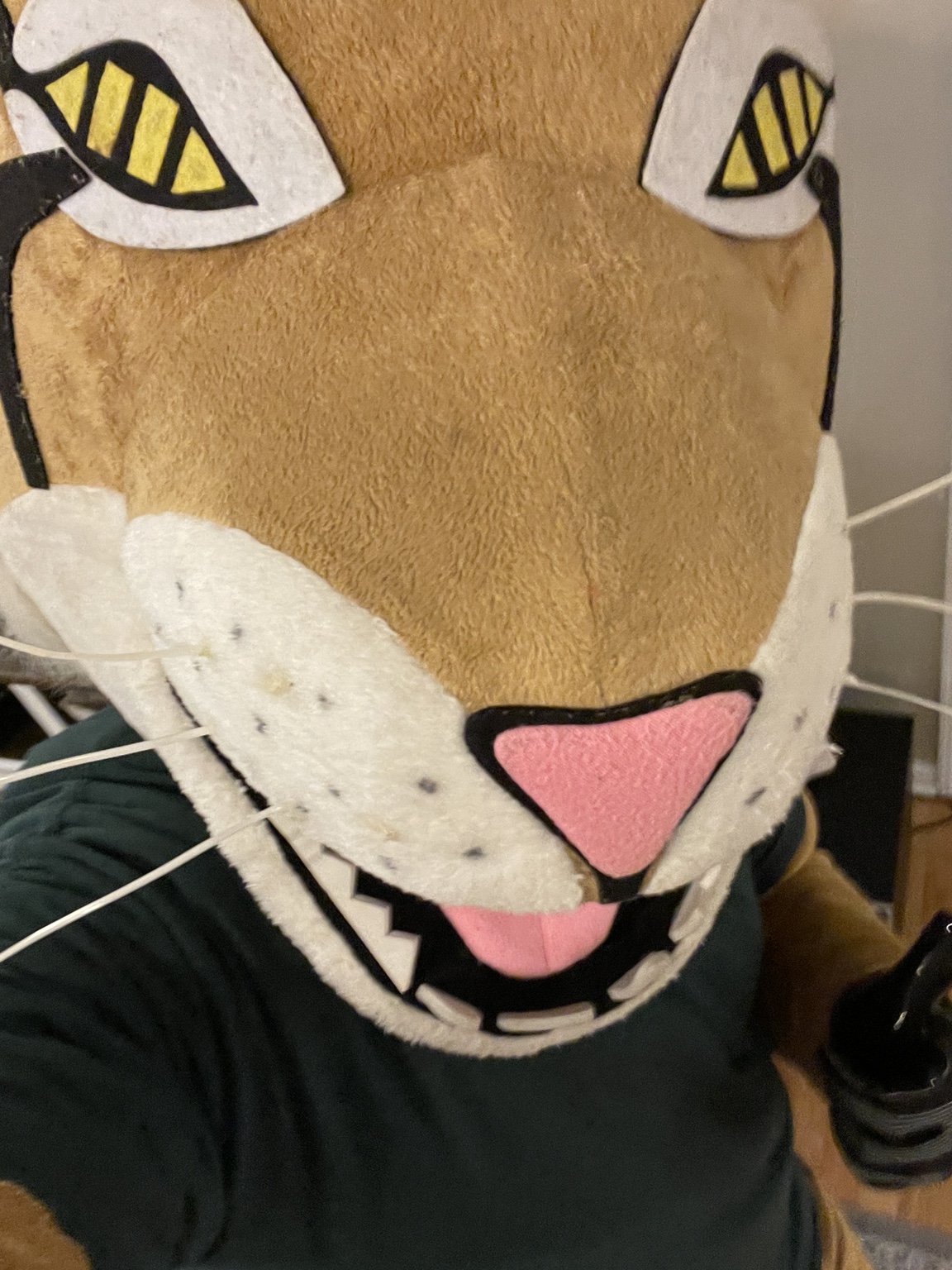 An earlier Bobby costume, up close.