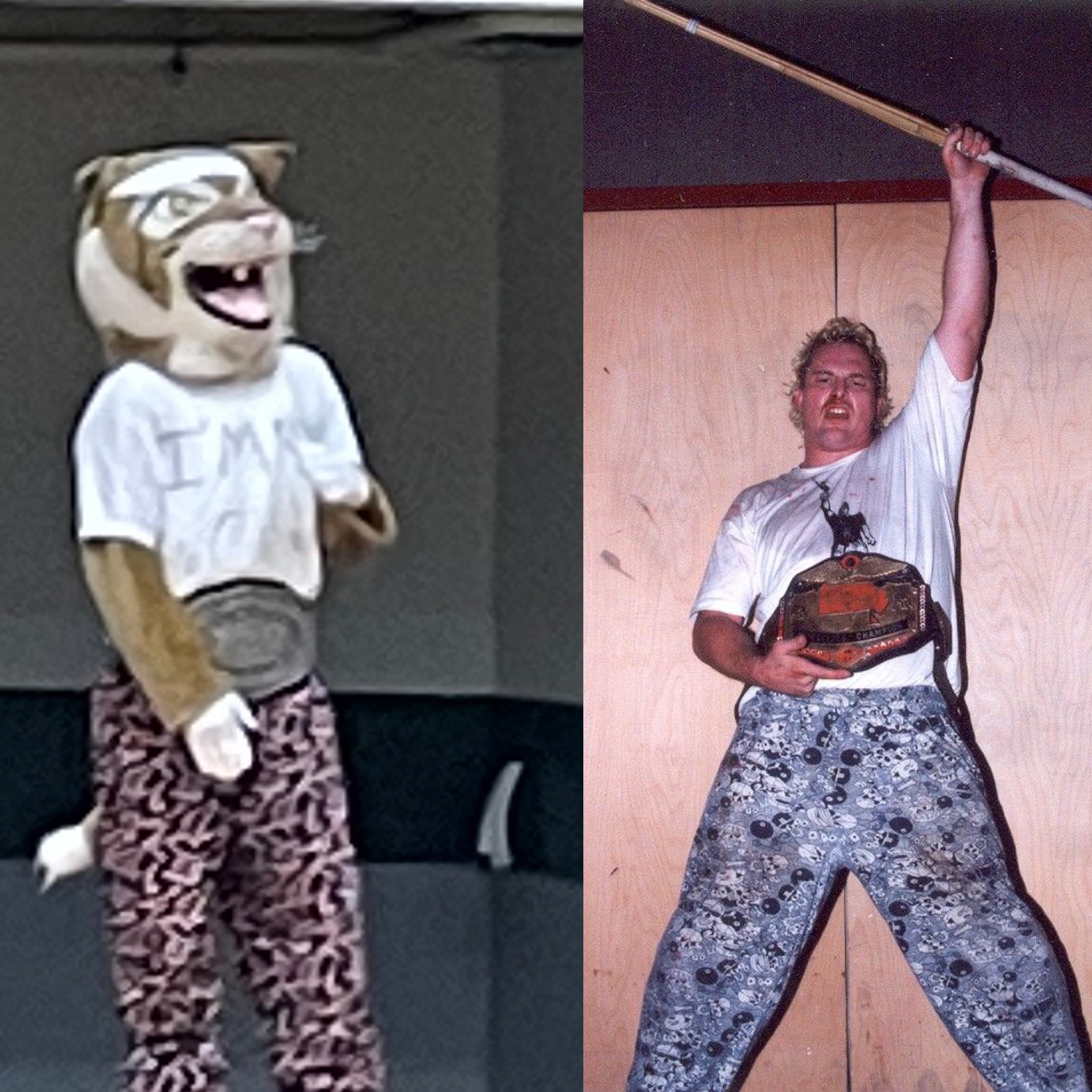 A costume inspiration comparison.