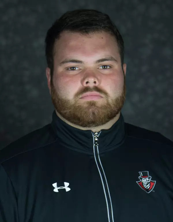 Brady Dorris in Austin Peay team apparel.
